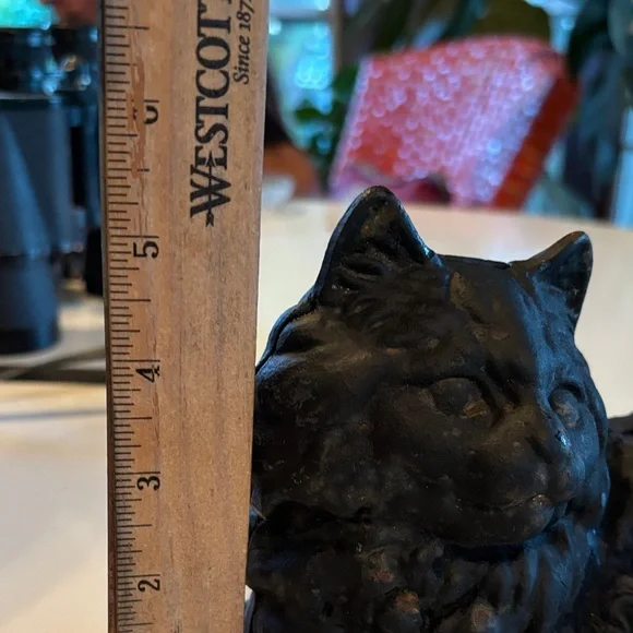 Hubley antique cat cast iron doorstop - Picture 10 of 11
